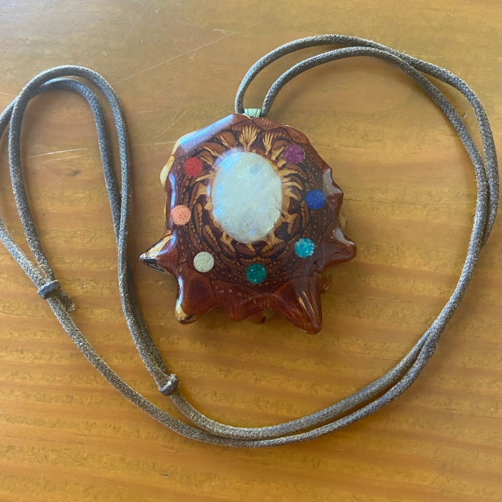 Third Eye Pinecone Necklace